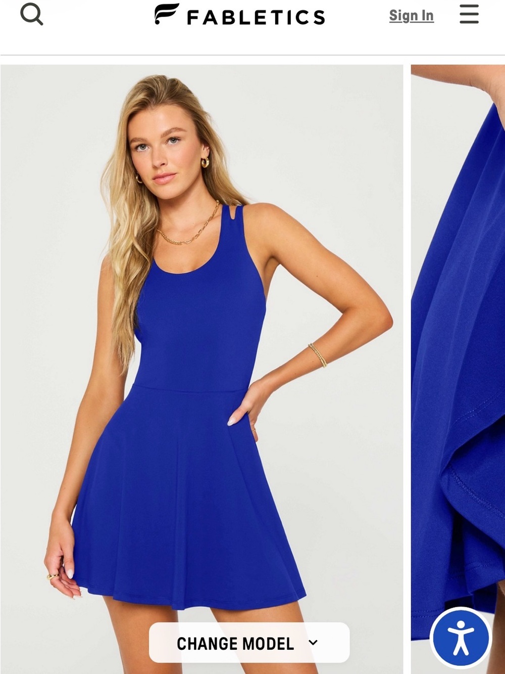 Fabletics Boost Performance Dress 2X - Picture 6 of 7